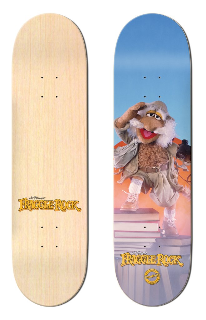 Madrid x Fraggle Rock Skateboard Deck Set (8 boards included)