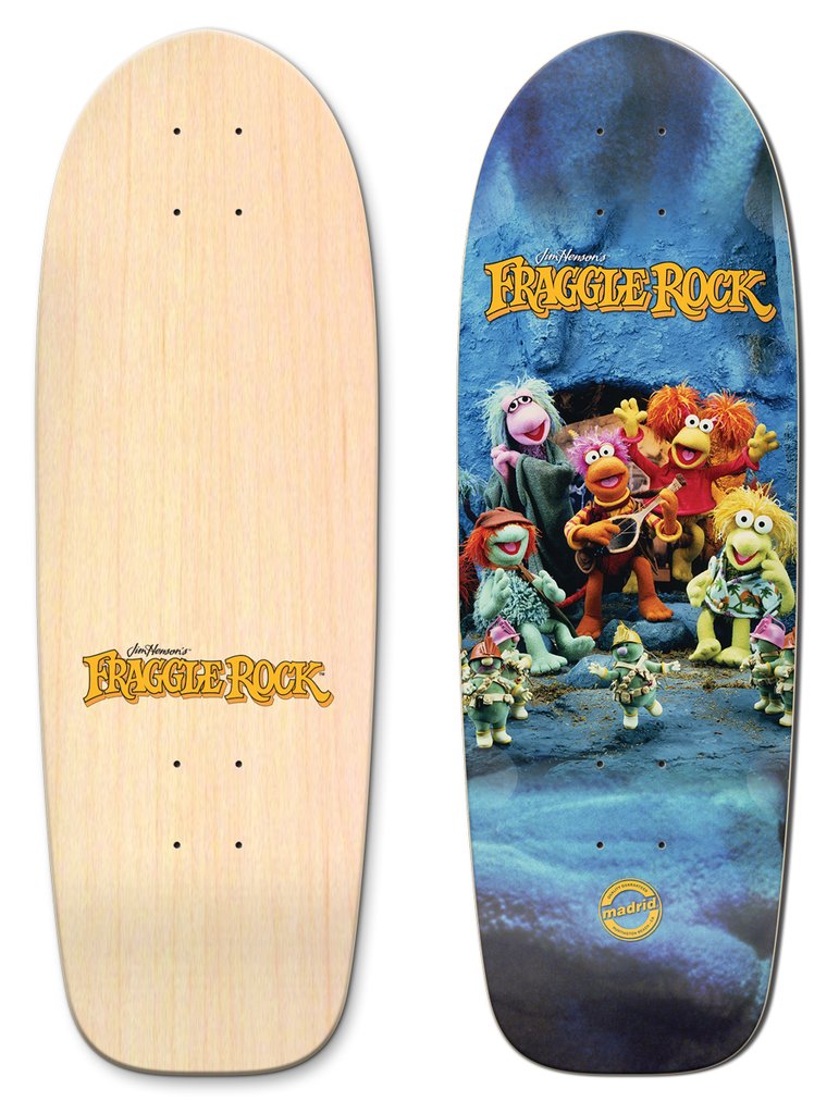 Madrid x Fraggle Rock Skateboard Deck Set (8 boards included)