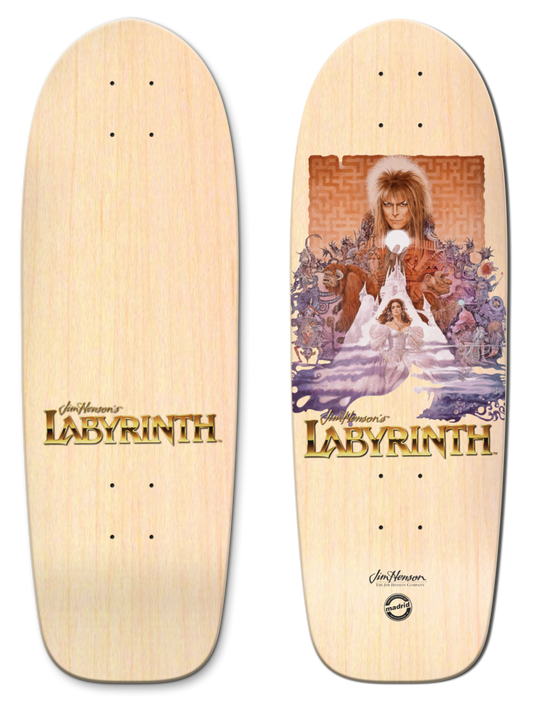 Madrid x Jim Henson's Labyrinth Poster 9.5" Skateboard Deck