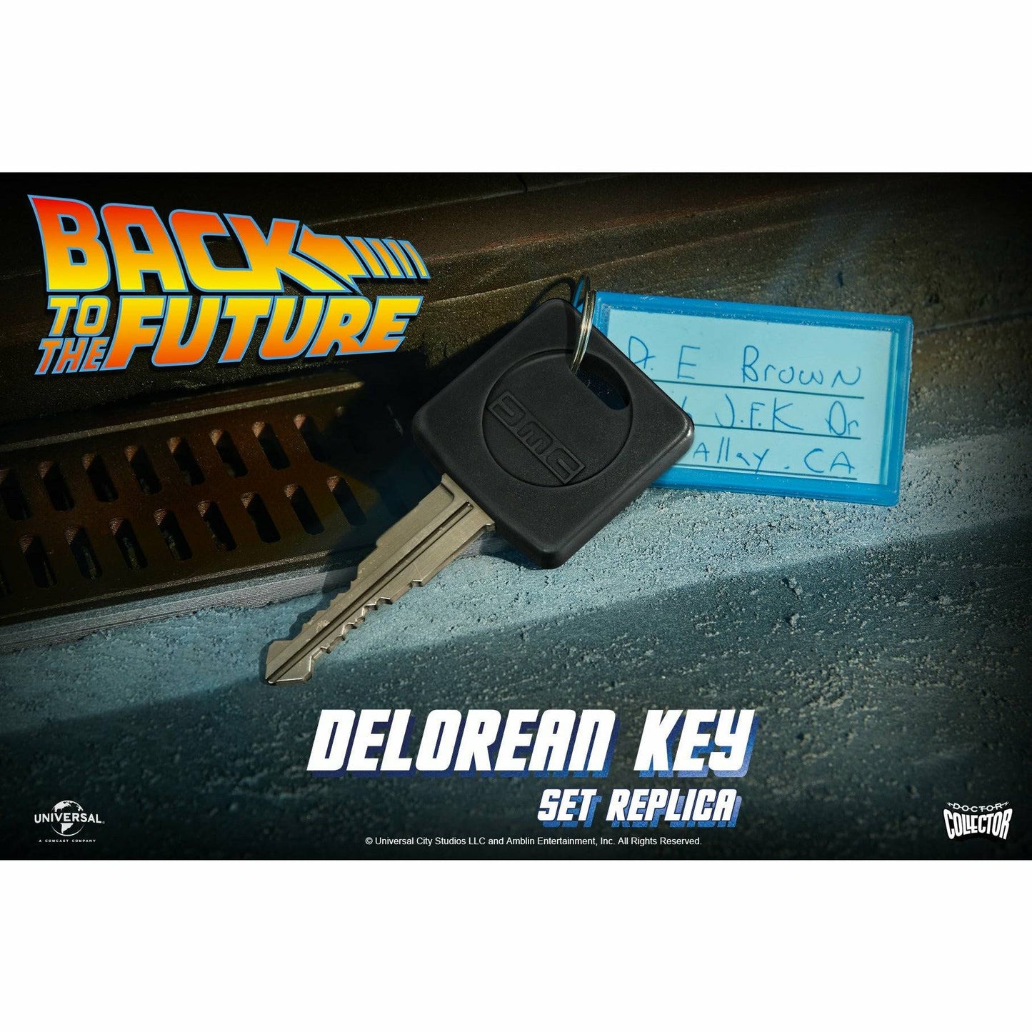 Back to the Future DeLorean Key Set Replica