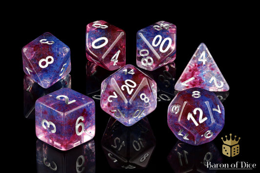 Azurite RPG Dice - 7 Pieces