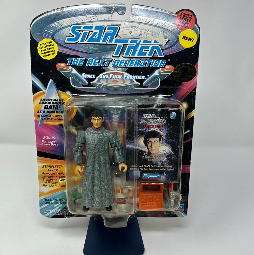 6031 Star Trek Next Generation Lieutenant Commander Data as a Romulan Action Figure by Playmates