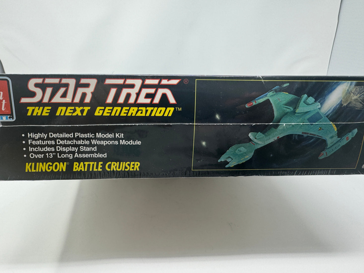 Star Trek Klingon Vor’cha Class Battle Cruiser 1:1400 Scale AMT Model Kit 6812 - Sealed