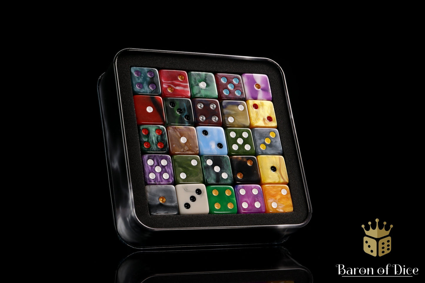 Lava Rune Dice