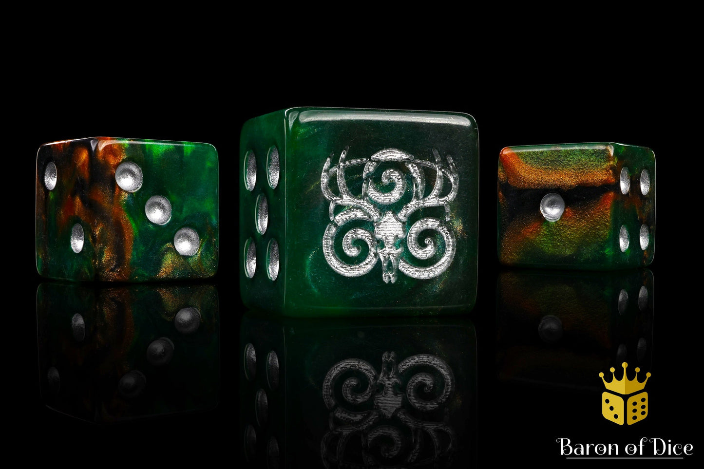 Wild Hunt Dice - Dark Forest