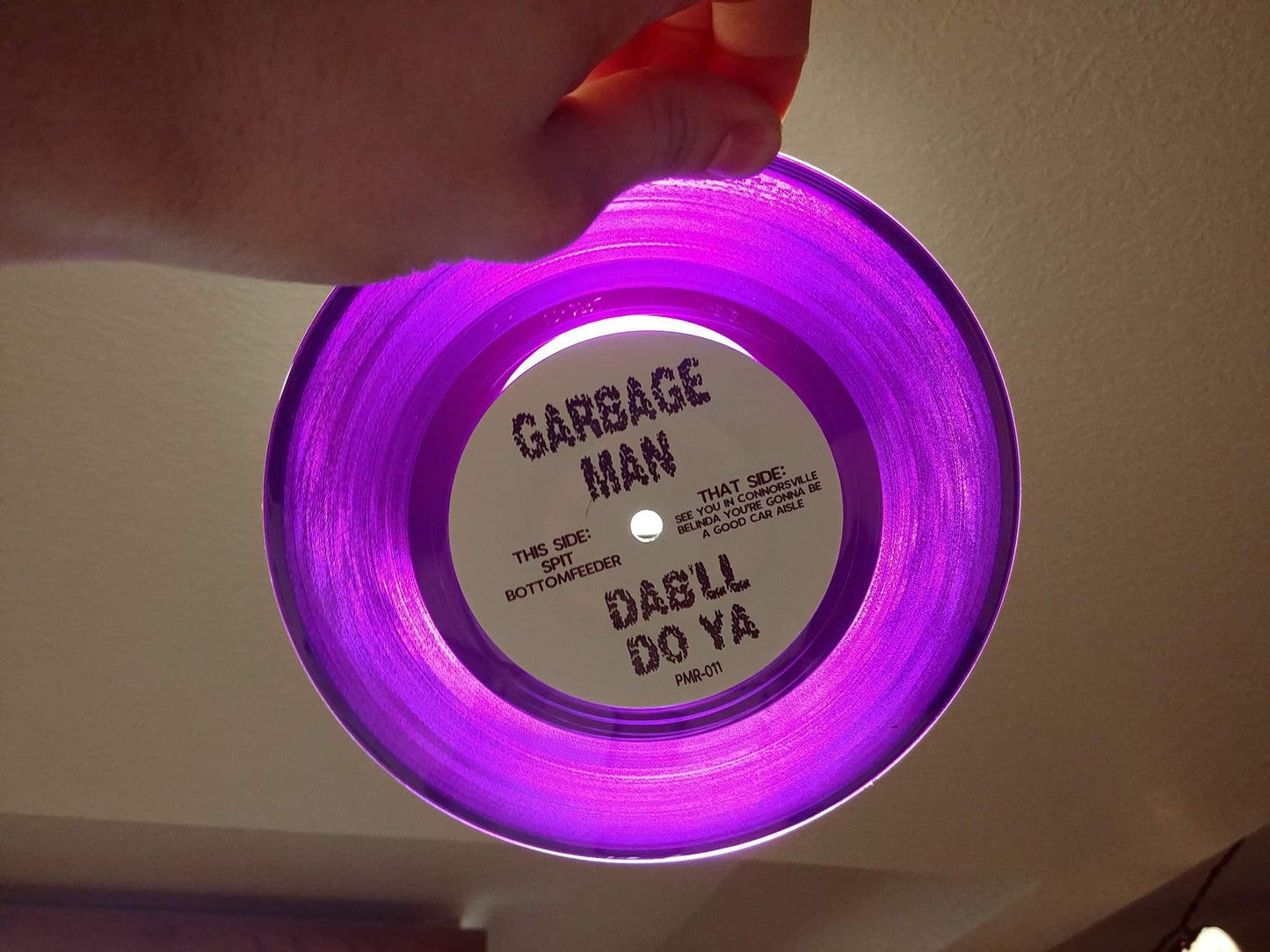 Garbage Man - Dab'll Do Ya Translucent Color Vinyl 7" Record