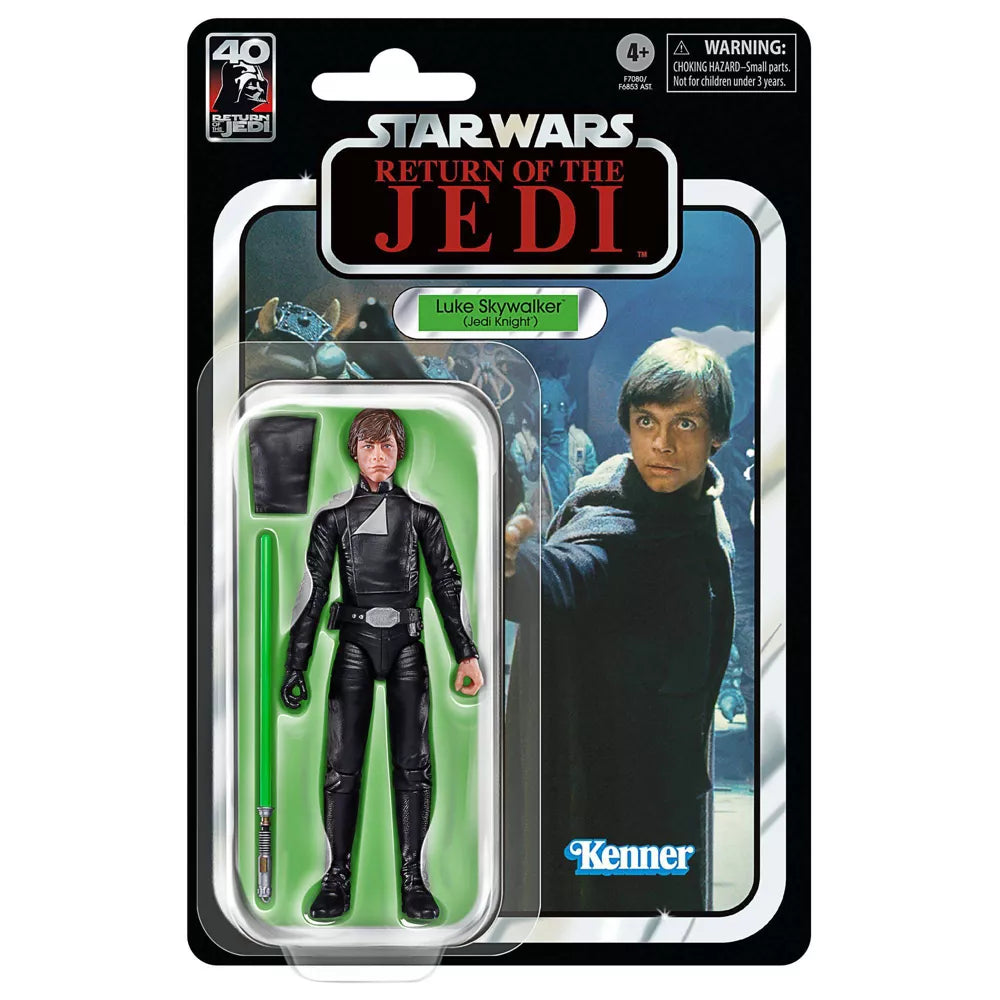 Star Wars 40th Anniversary ROTJ Luke Skywalker Jedi Knight Action Figure