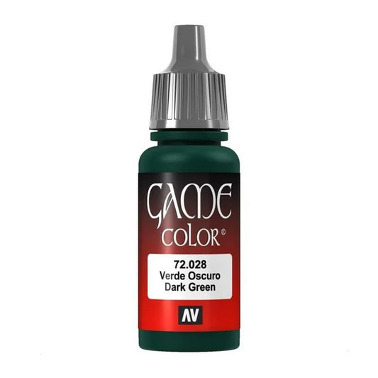 Vallejo Game Color Paint: Dark Green (17ml)