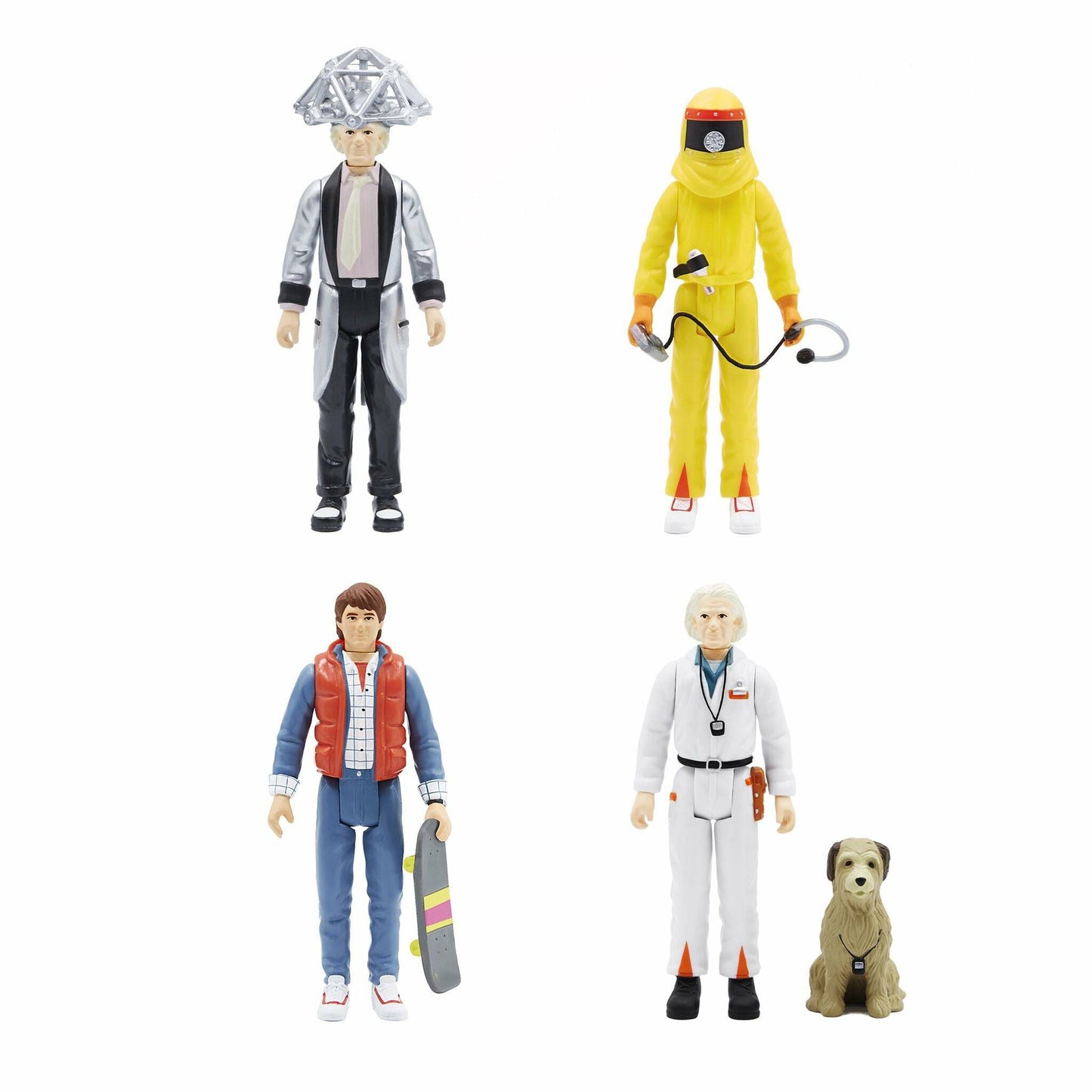 ReAction Back to the Future 1985 Doc Brown 3¾-inch Retro Action Figure