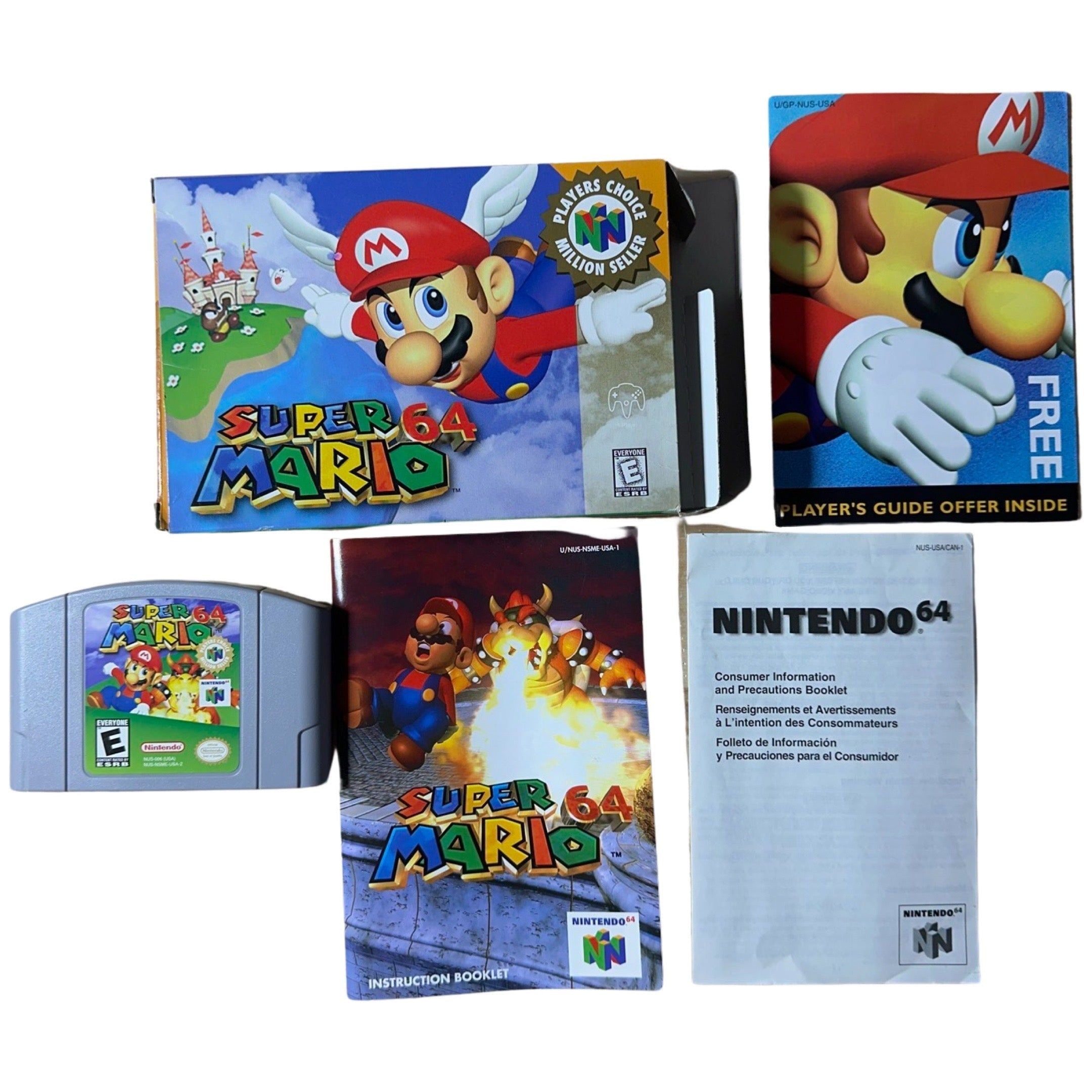 CIB hotsell Super Mario 64