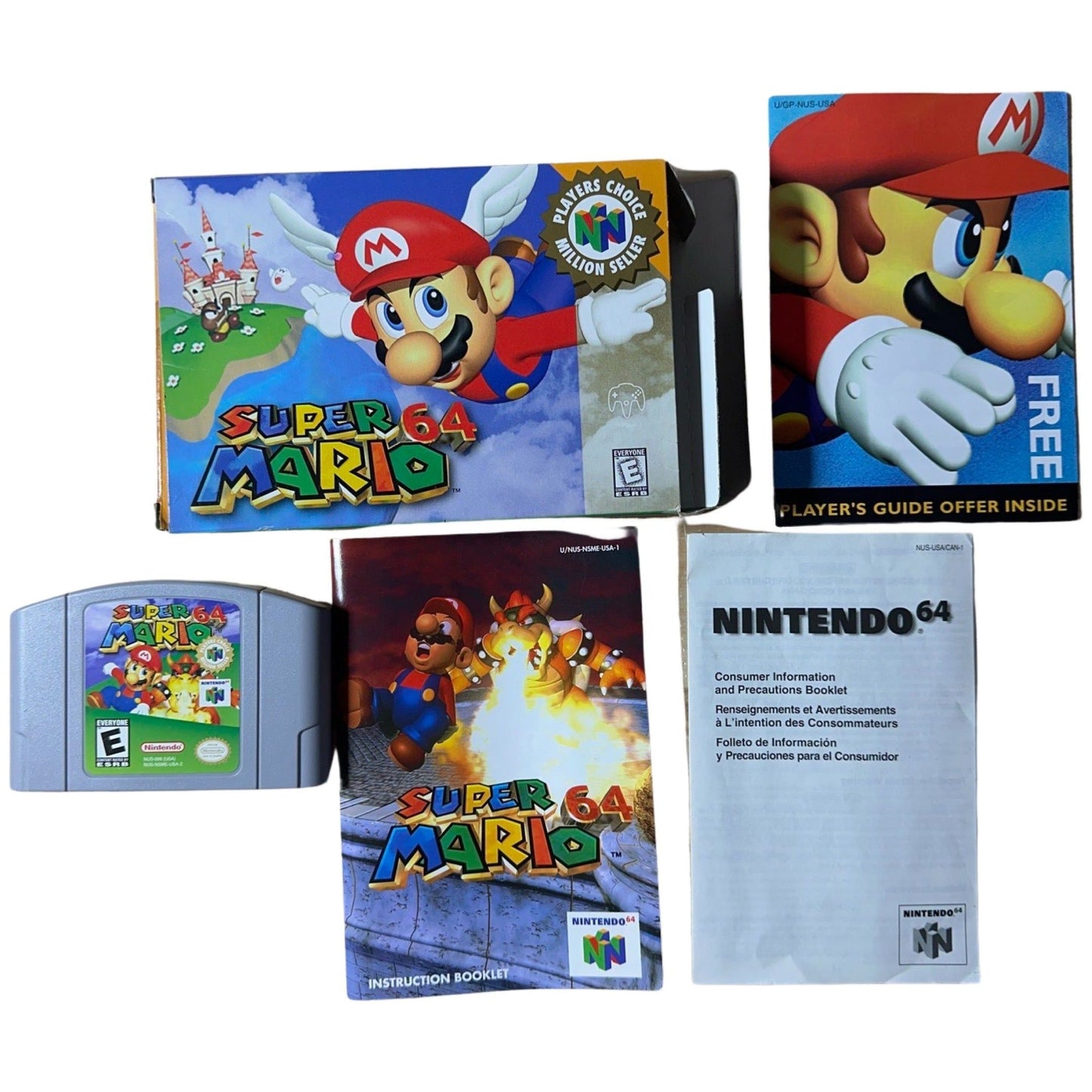 Super Mario 64 - Nintendo 64 (CIB - Carboard Box)