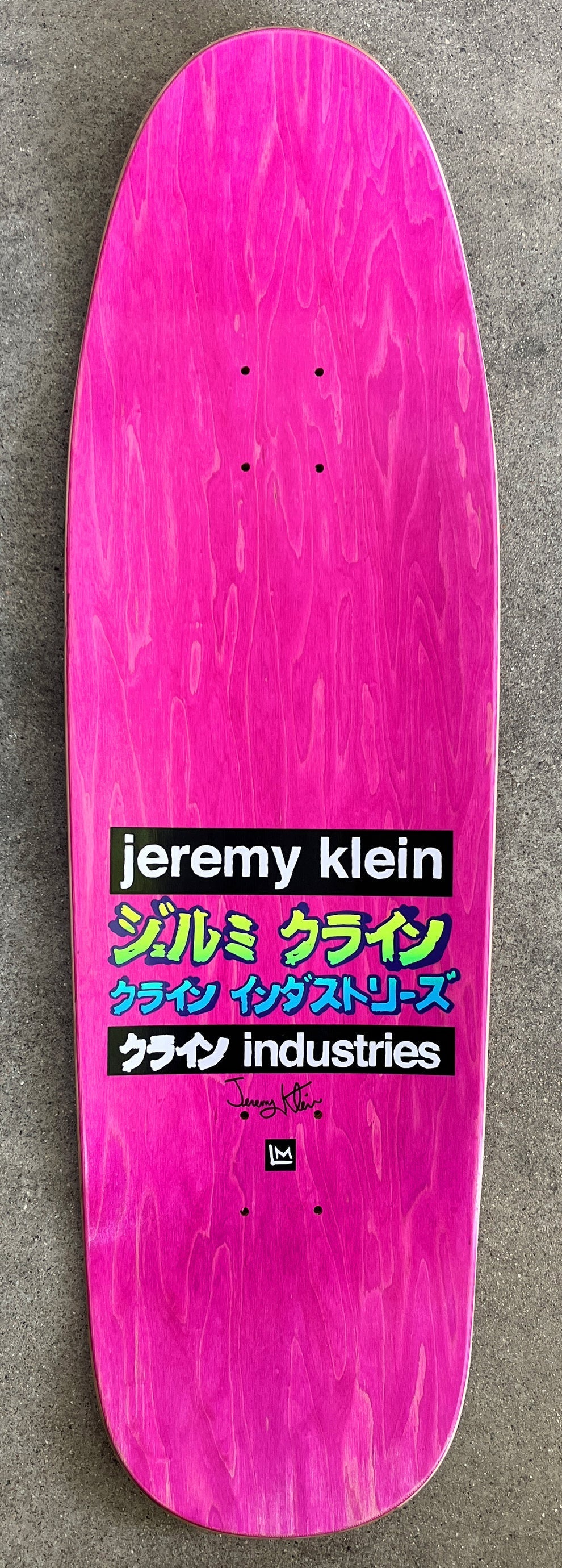 JK Industries x Lance Mountain OG Dream Girl Pink 9.5" Skateboard Deck