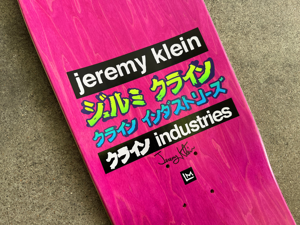 JK Industries x Lance Mountain OG Dream Girl Pink 9.5" Skateboard Deck