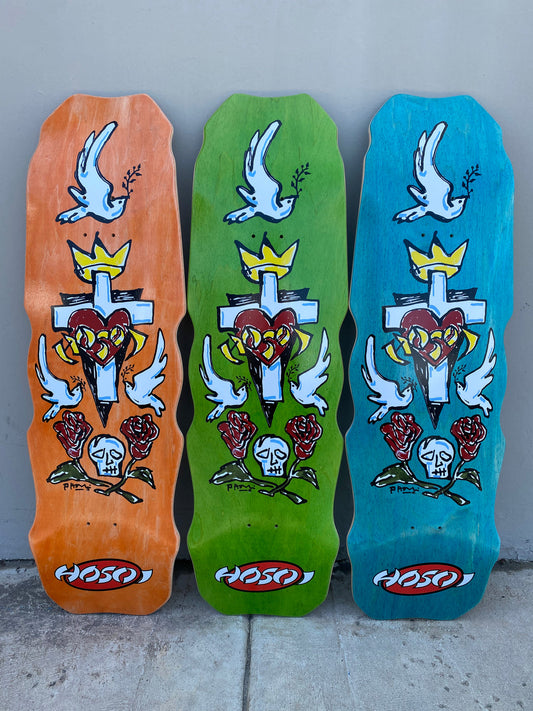 Hosoi Hammerhead Hybrid 9.5" Skateboard Deck