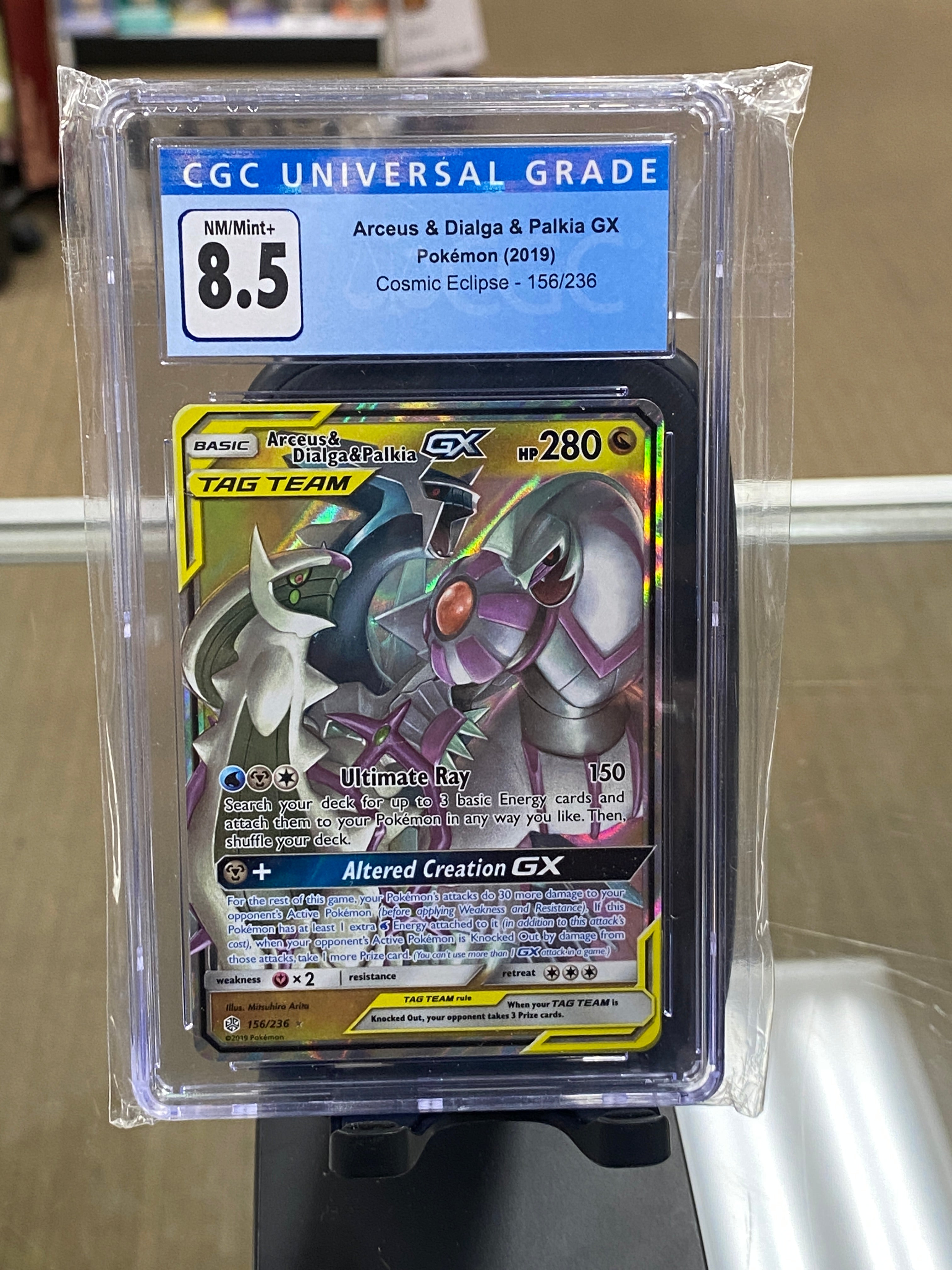 Pokemon Dialga GX Secret hotsell Rare - CGC 8.5