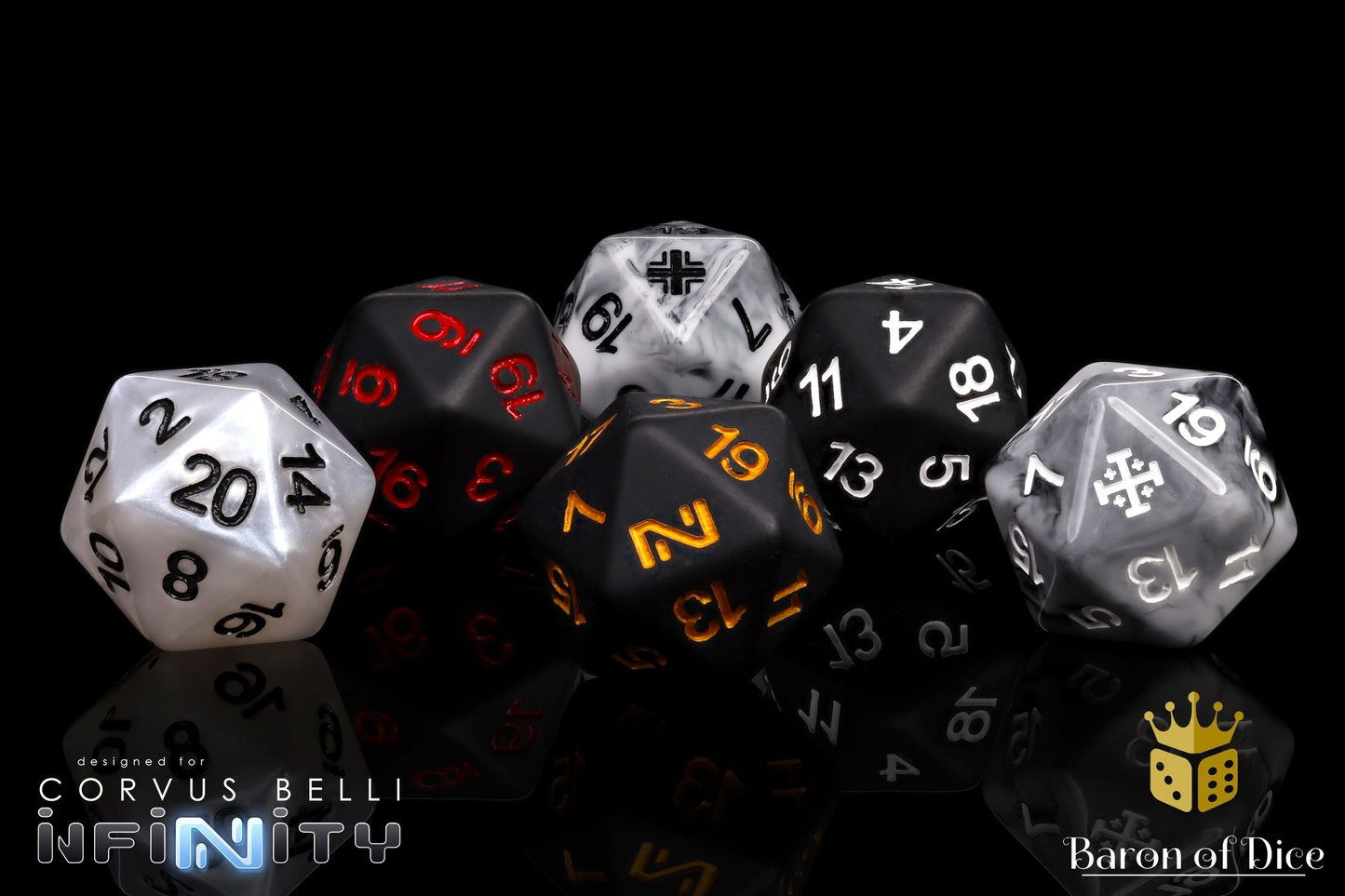 Infinity: Military Orders - Official Dice Set