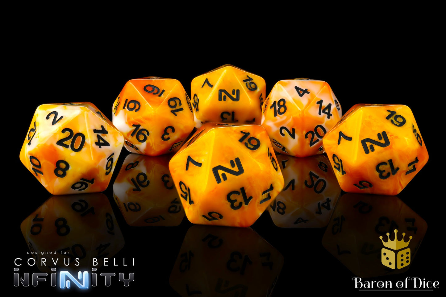 Infinity: N4 Asian Giant - Official Dice Set