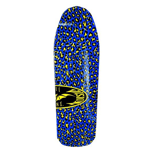 VISION JINX LEOPARD OVAL 10" SKATEBOARD DECK