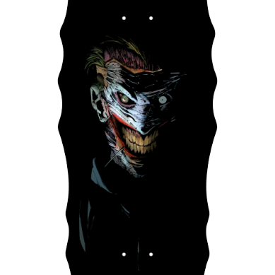 WELCOME X BATMAN JOKER ON WIDOW 10" SKATEBOARD DECK