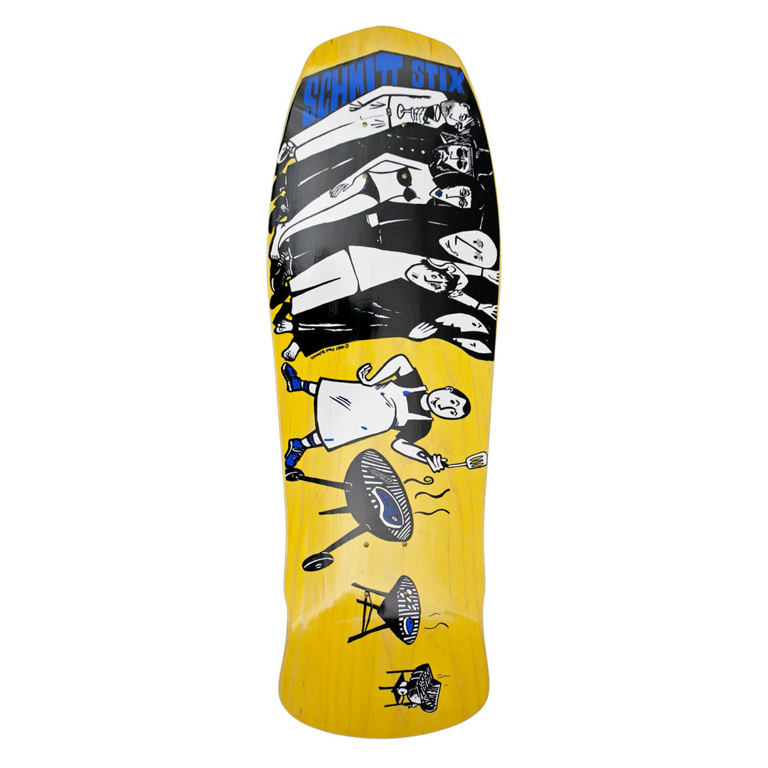 Schmitt Stix Joe Lopes BBQ Modern Concave 10.125" Skateboard Deck