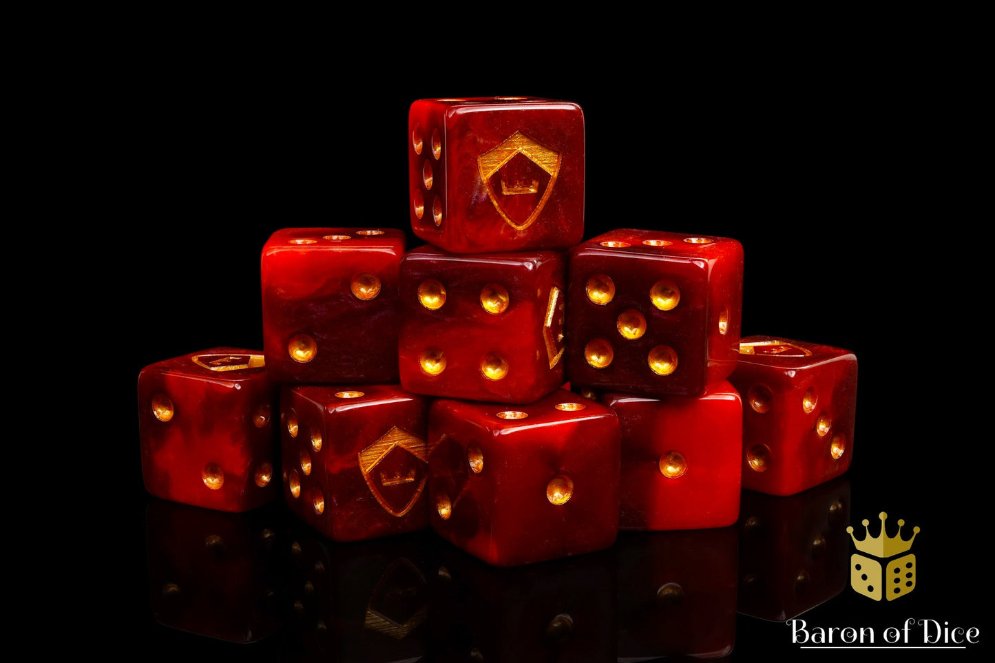 Kings of War: Imperial Dwarves - Official Dice Set