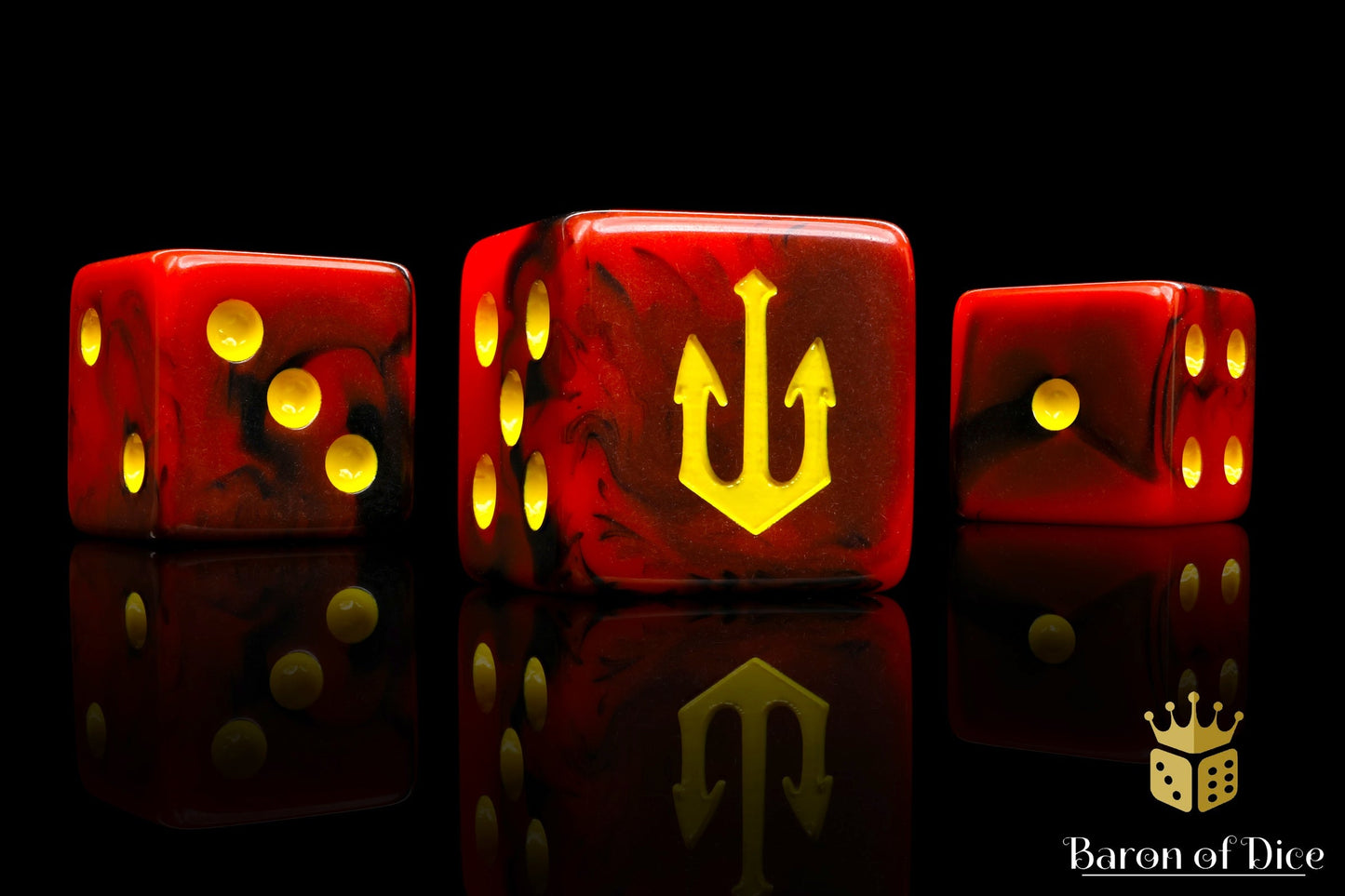 Kings of War: Forces of the Abyss - Official Dice Set