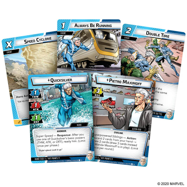 Marvel Champions LCG: Quicksilver Hero Pack