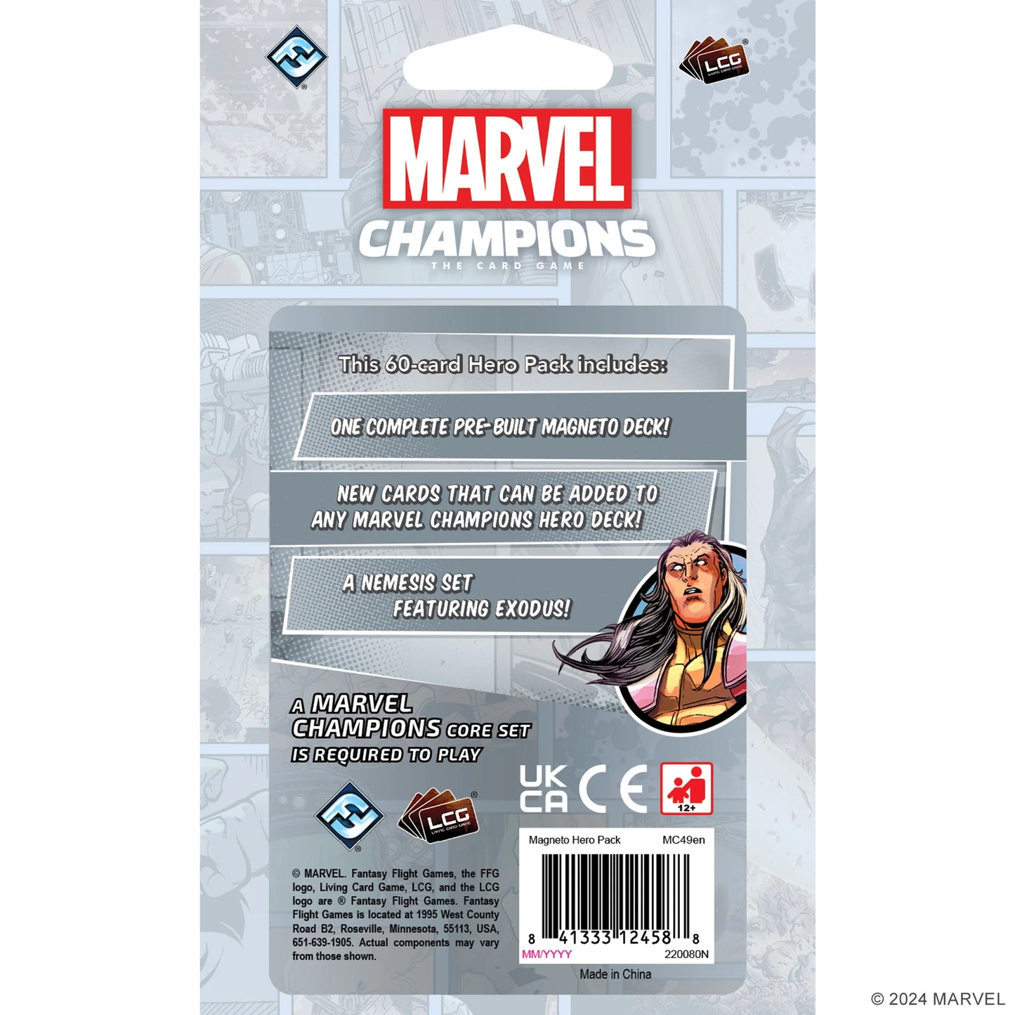 Marvel Champions LCG: Magneto Hero Pack - Presale