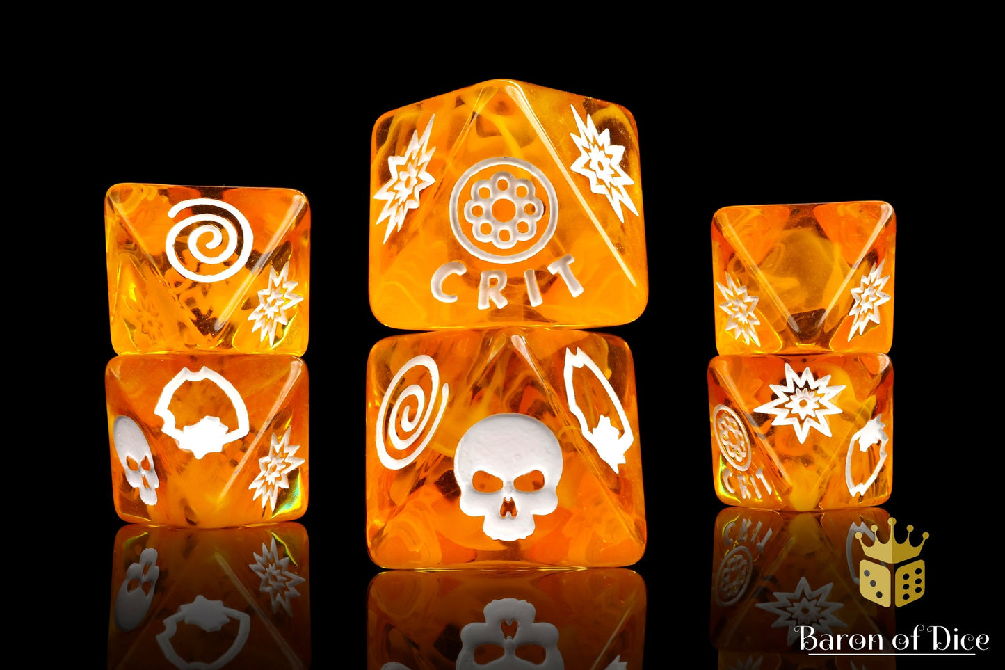 Mysterious D8 Dice Set