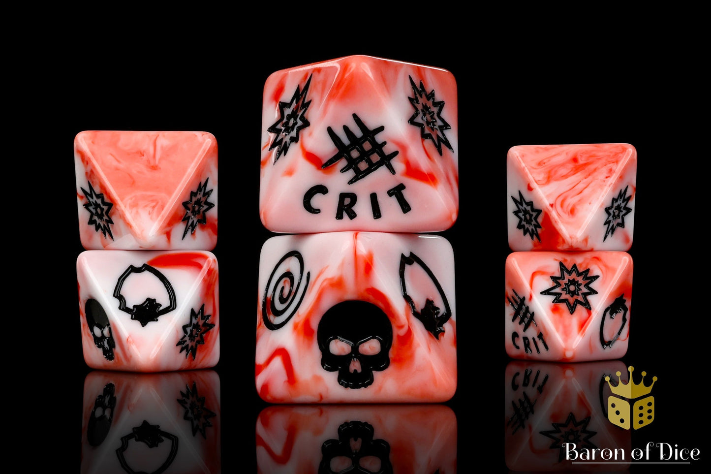 Bloody Claws D8 Dice Set