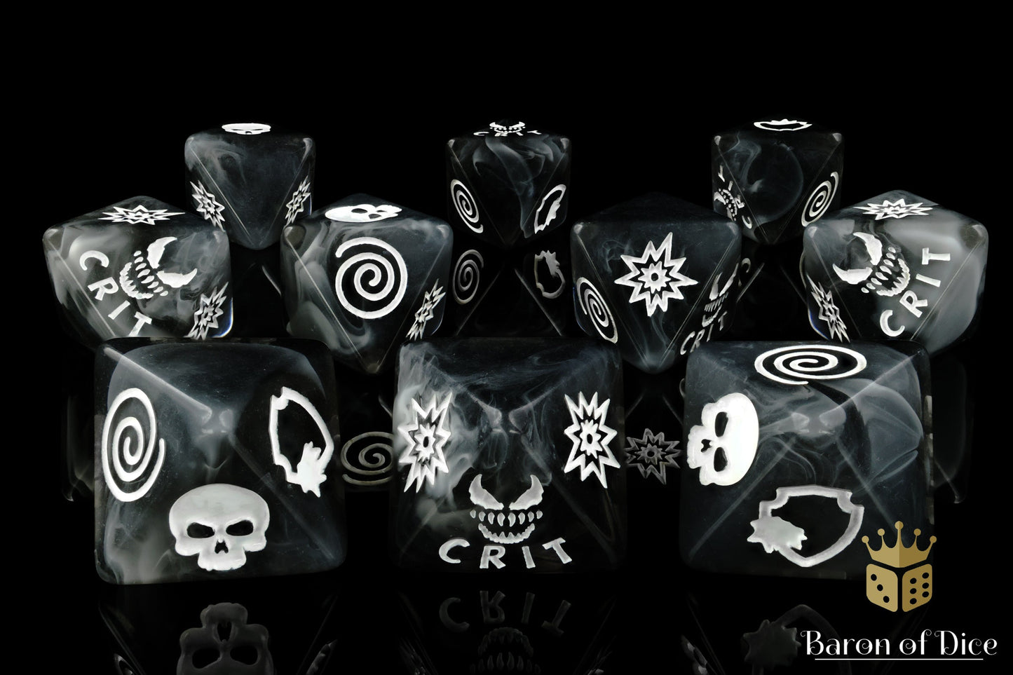 Dark Symbiote D8 Dice Set