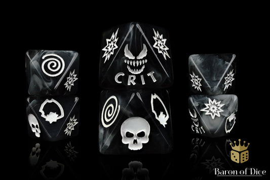 Dark Symbiote D8 Dice Set