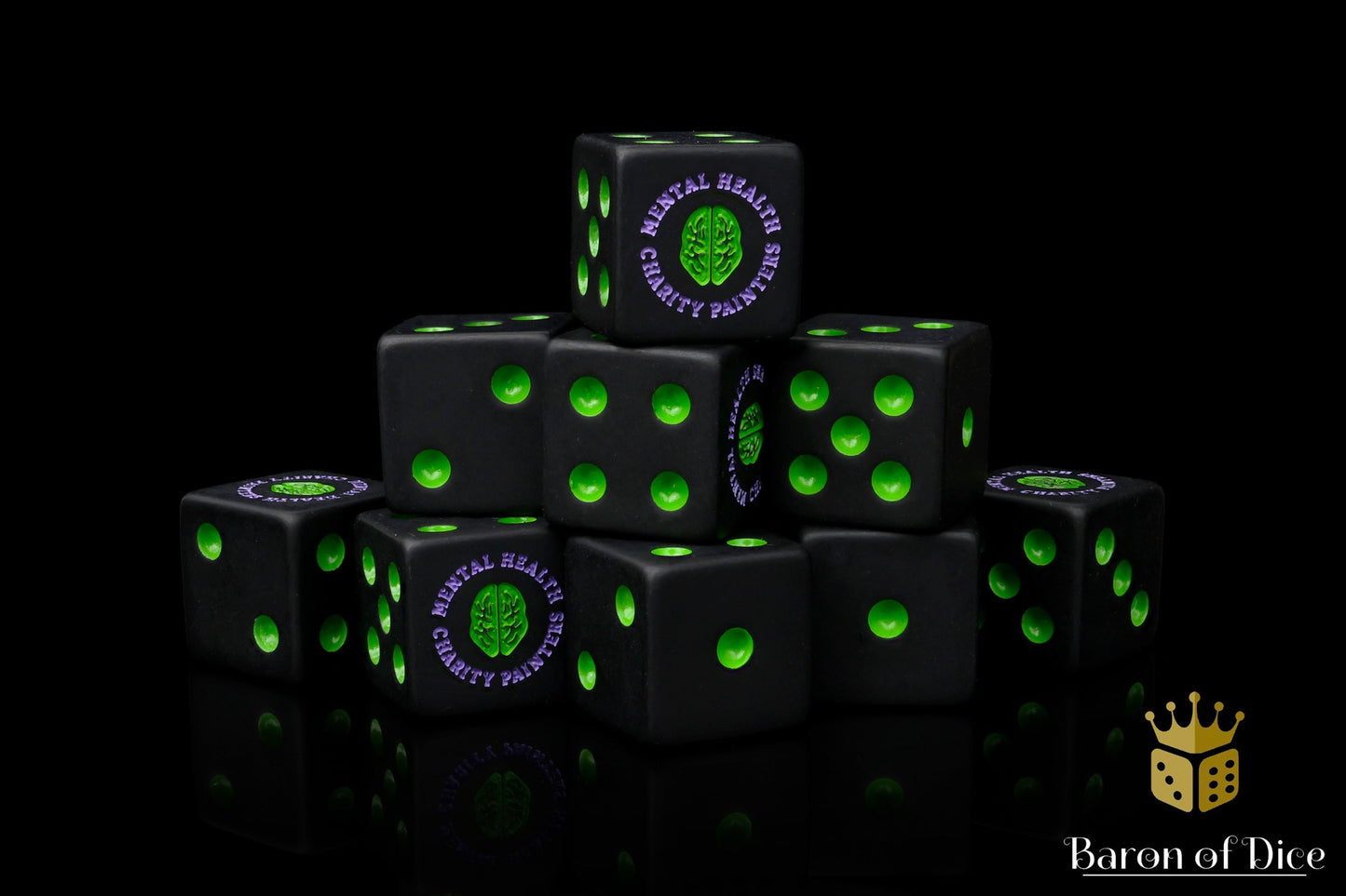 Mental Health Charity Partners (MHCP) Official Dice