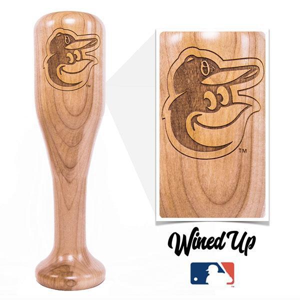 Baltimore Orioles Wined Up® | Baseball Bat Wine Mug