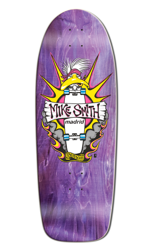 Madrid Mike Smith Duck Purple Stain Ultra LTD 10.75" Skateboard Deck