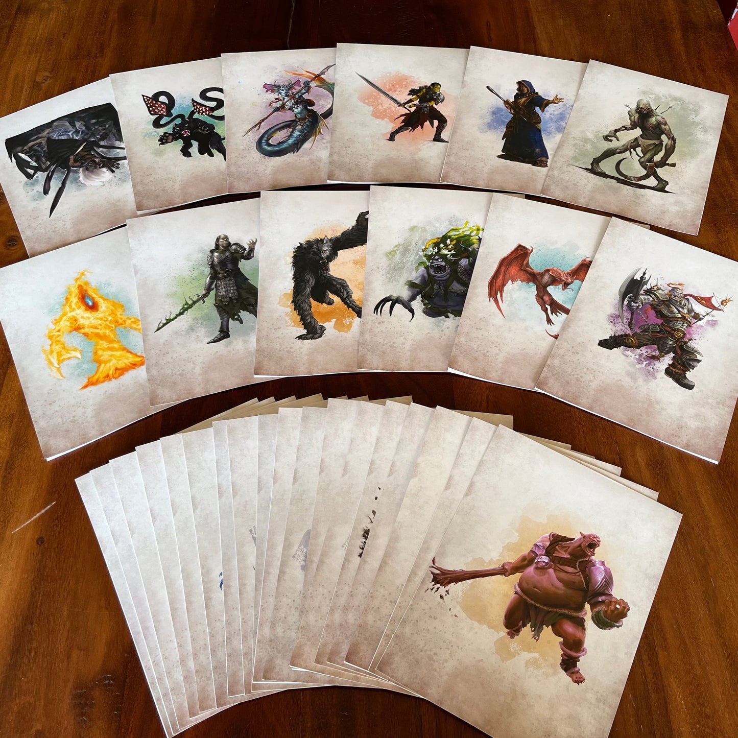 Encounter Cards (D&D) - Challenge Rating 0-6 PACK 2