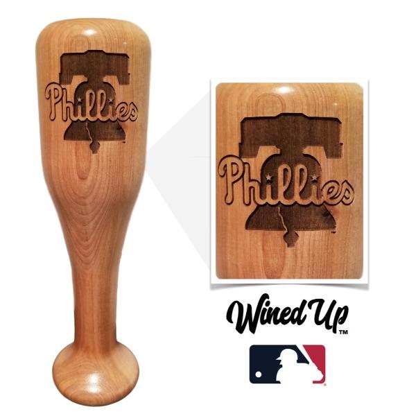 Philadelphia Phillies Wined Up®| Baseball Bat Wine Mug