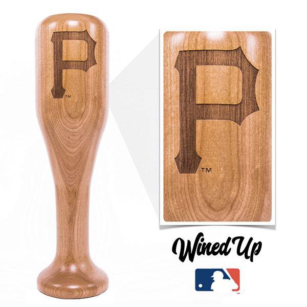 Pittsburgh Pirates "P" Wined Up® | Baseball Bat Wine Mug