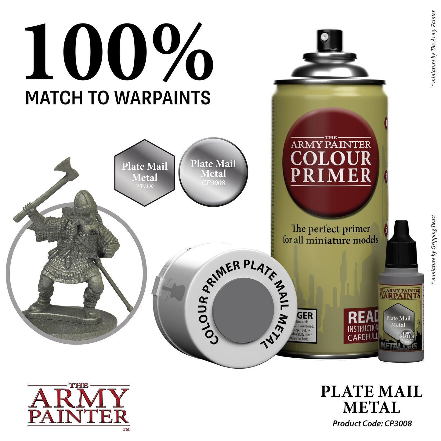 Army Painter Colour Primer: Plate Mail Metal