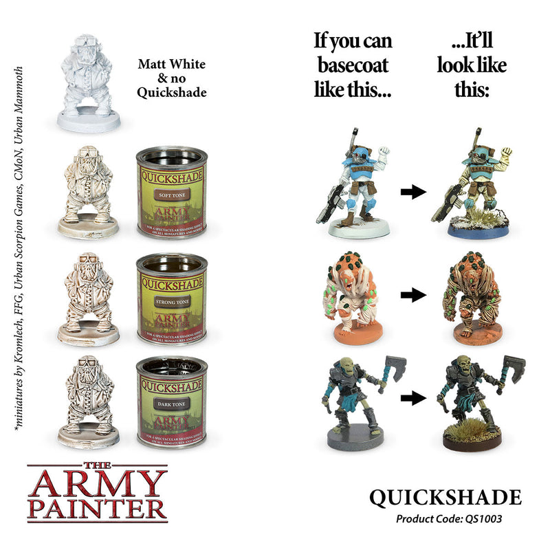 Army Painter Quickshade Dip: Dark Tone