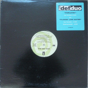 Def Duo, The - Parlayin' / Flowin' Like Water Vinyl LP Record *USED 1992 RELEASE*