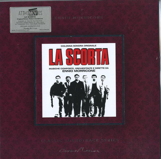 Soundtrack - Ennio Morricone – La Scorta (Colonna Sonora Originale) 180G Transparent Color Vinyl LP Record