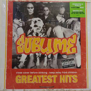 Sublime - Greatest Hits Vinyl LP Record