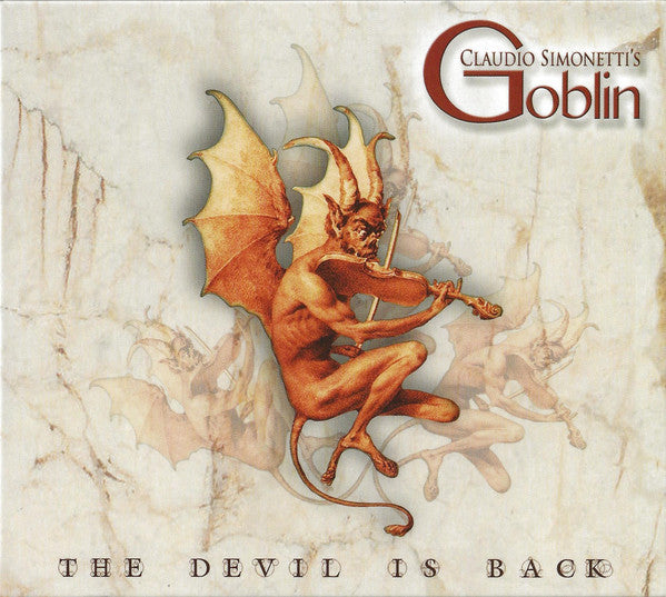 Claudio Simonetti's Goblin ‎– The Devil Is Back White Color Vinyl LP Record