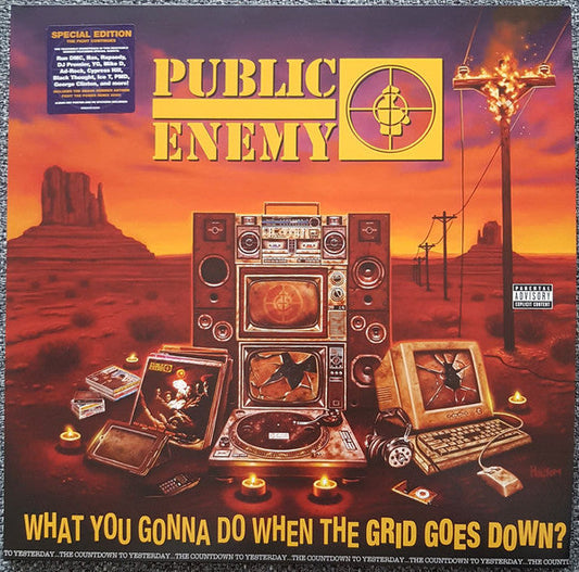 Public Enemy ‎– What You Gonna Do When The Grid Goes Down? Vinyl LP Record