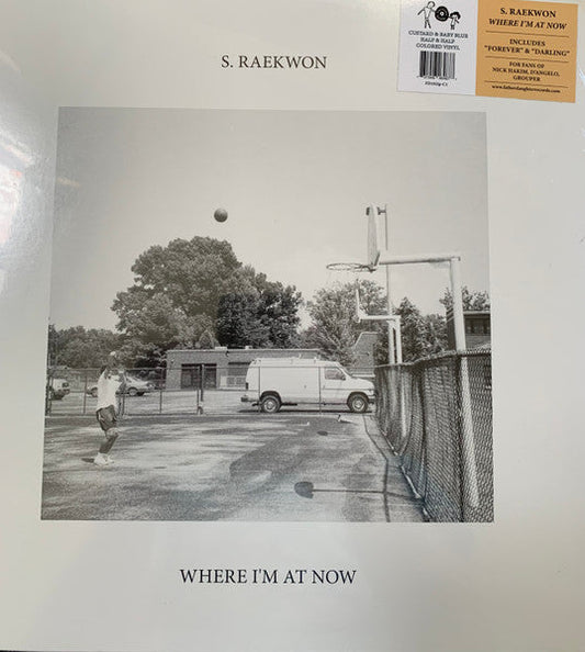 S. Raekwon - Where I'm At Now Orange Custard Color Vinyl LP Record