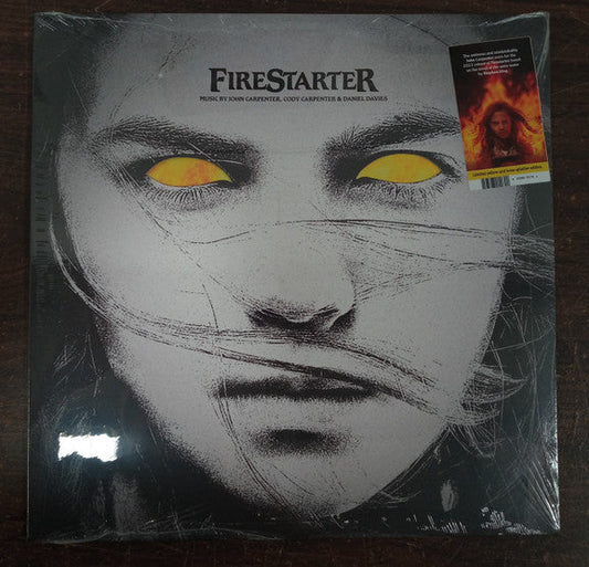 Soundtrack - John Carpenter, Cody Carpenter & Daniel Davies – Firestarter OST Yellow & Bone Splatter Color Vinyl LP Record