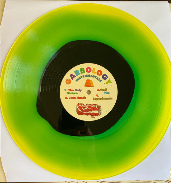 Aesop Rock X Blockhead – Garbology (Instrumental Version) Yellow/Green/Black Color 2xLP Vinyl LP Record