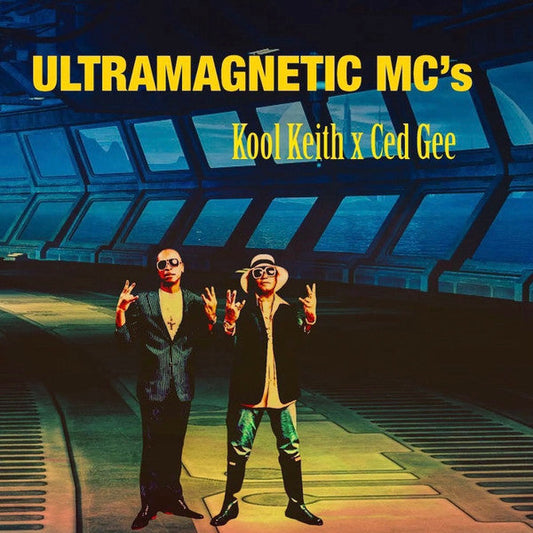 Ultramagnetic MC's - Kool Keith x Ced Gee Yellow & Blue Color 2xLP Vinyl LP Record