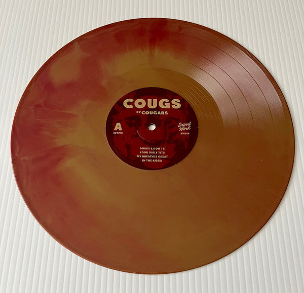 Cougars – COUGS Gold & Maroon Swirl Color Vinyl LP Record